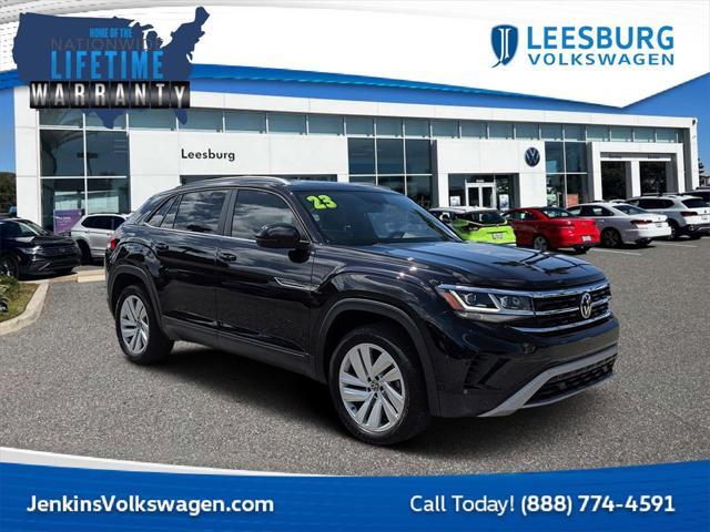 used 2023 Volkswagen Atlas Cross Sport car, priced at $27,507