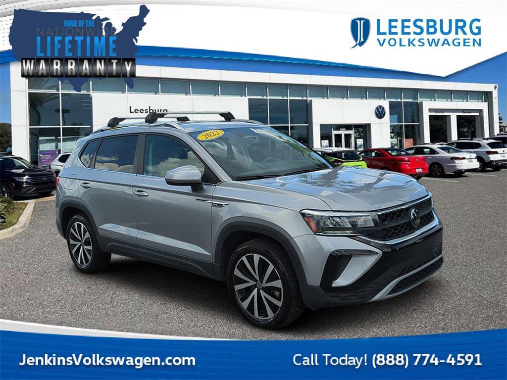 used 2022 Volkswagen Taos car, priced at $18,733