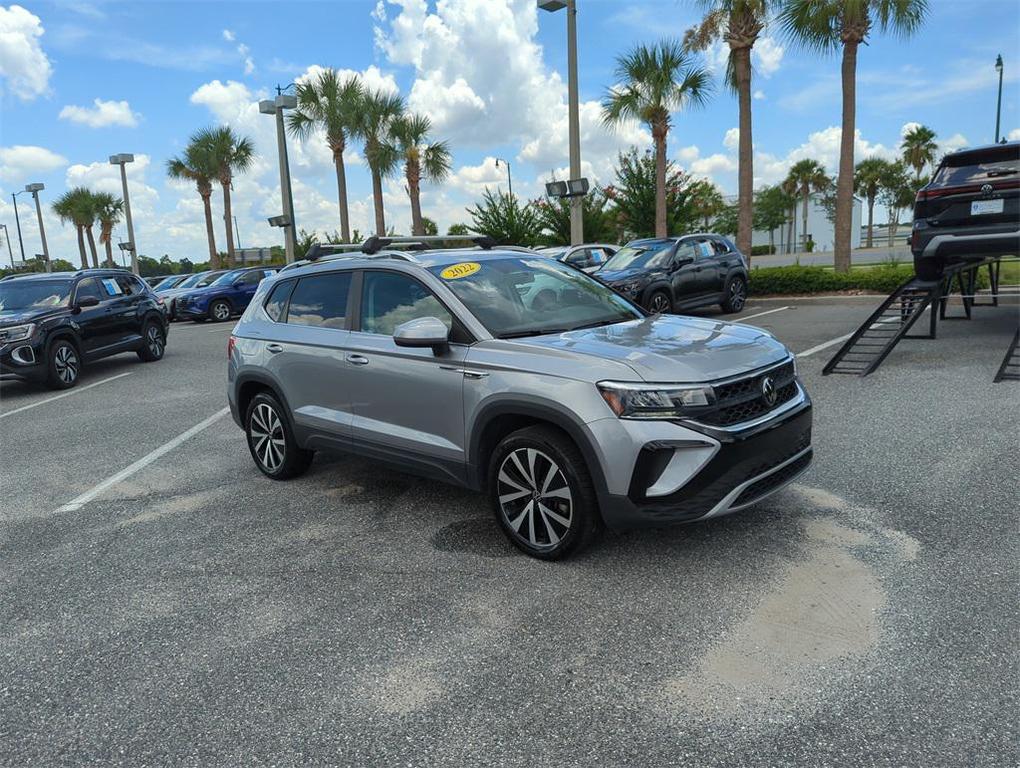 used 2022 Volkswagen Taos car, priced at $18,733