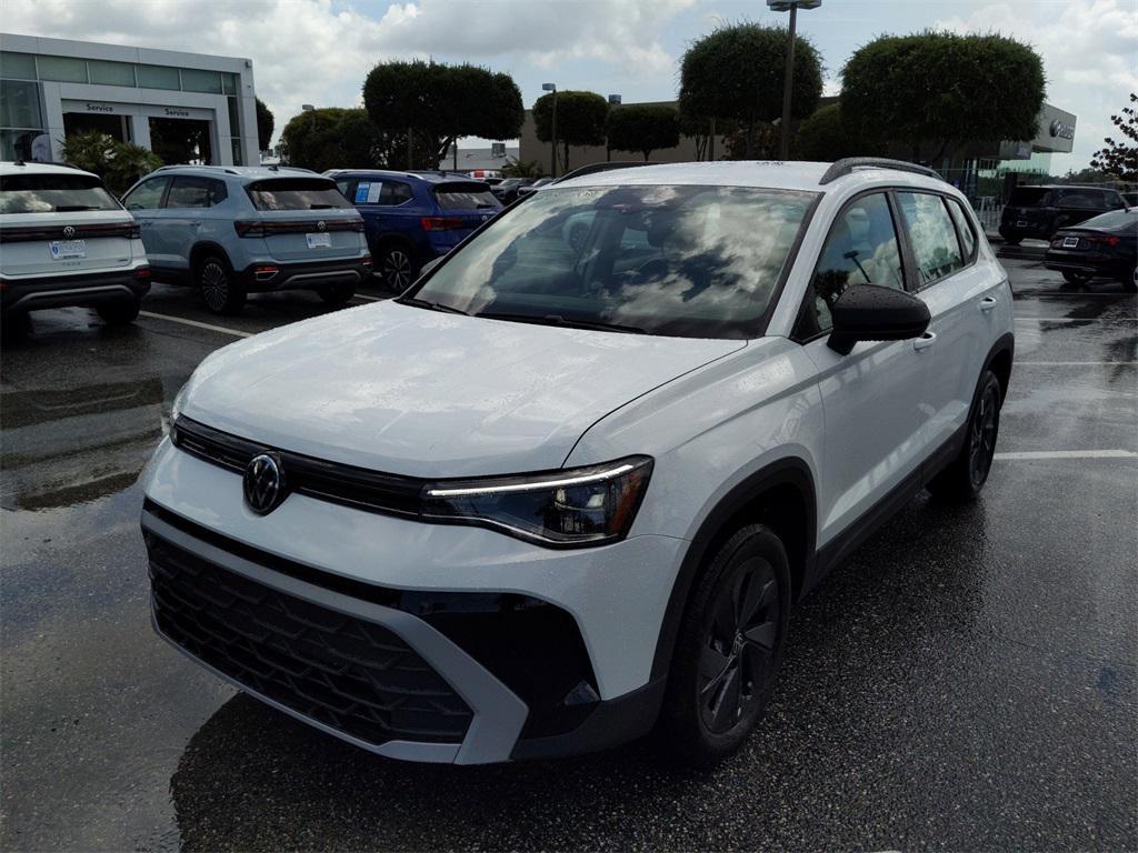 new 2025 Volkswagen Taos car, priced at $25,774
