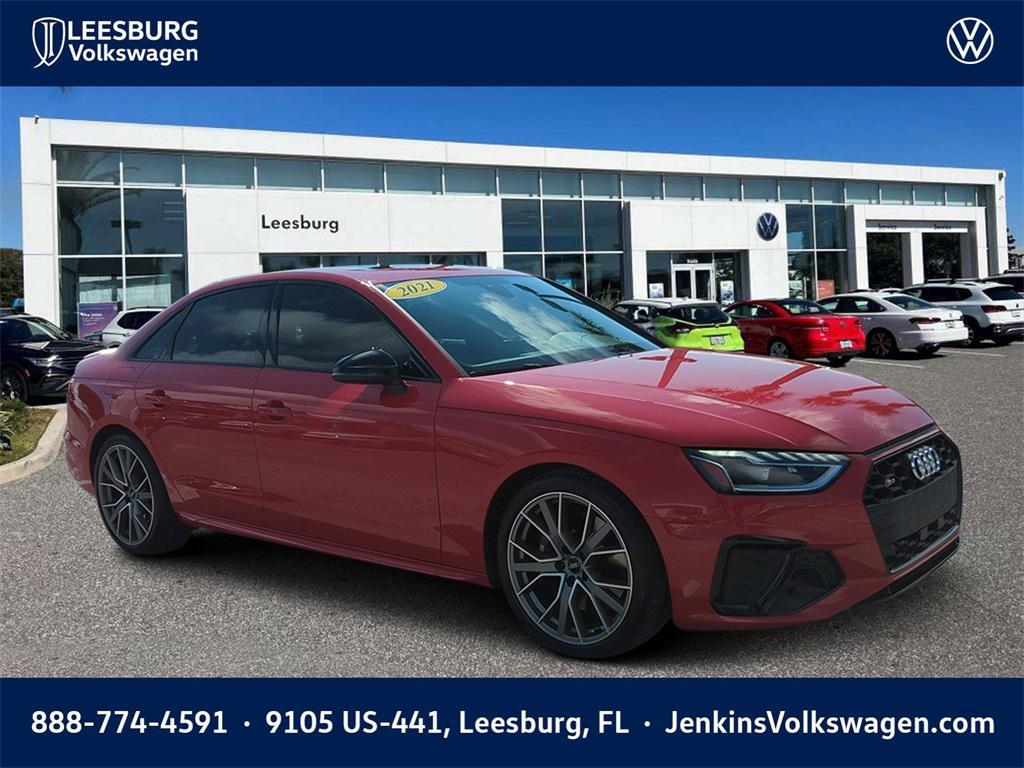 used 2021 Audi S4 car, priced at $36,099