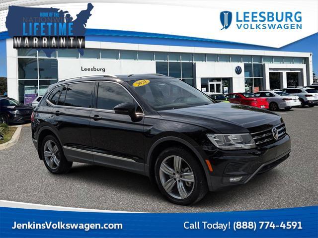 used 2021 Volkswagen Tiguan car, priced at $18,911