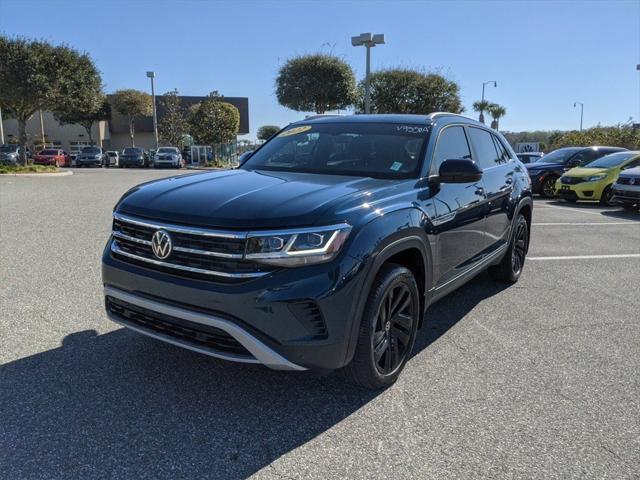 used 2022 Volkswagen Atlas Cross Sport car, priced at $27,997