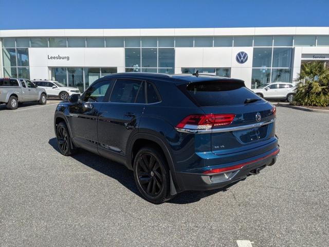 used 2022 Volkswagen Atlas Cross Sport car, priced at $27,997