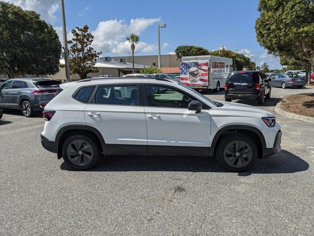 new 2025 Volkswagen Taos car, priced at $25,864