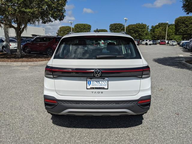 new 2025 Volkswagen Taos car, priced at $25,864