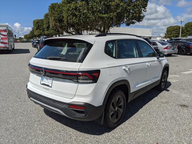new 2025 Volkswagen Taos car, priced at $25,864