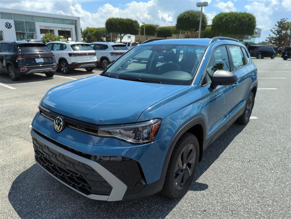 new 2025 Volkswagen Taos car, priced at $26,060
