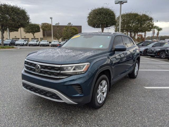 used 2021 Volkswagen Atlas Cross Sport car, priced at $18,964