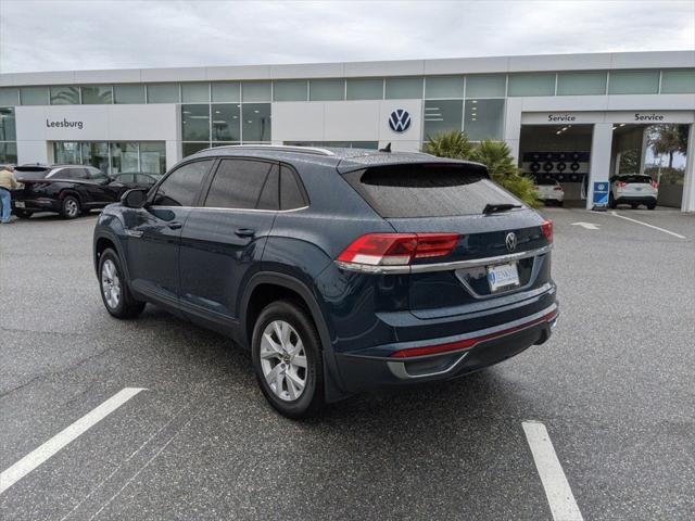 used 2021 Volkswagen Atlas Cross Sport car, priced at $18,964