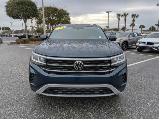 used 2021 Volkswagen Atlas Cross Sport car, priced at $18,964