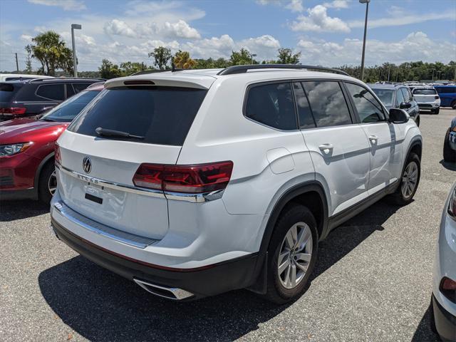 used 2021 Volkswagen Atlas car, priced at $18,235