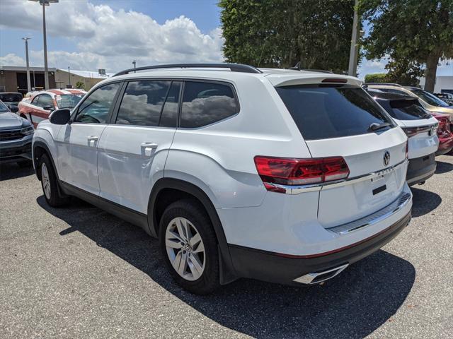 used 2021 Volkswagen Atlas car, priced at $18,235