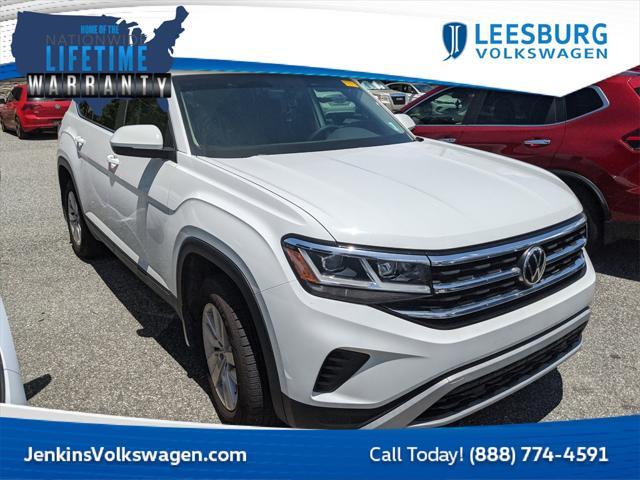 used 2021 Volkswagen Atlas car, priced at $18,235