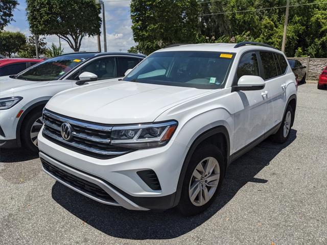 used 2021 Volkswagen Atlas car, priced at $18,235
