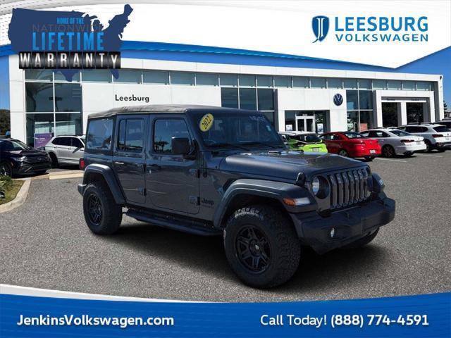 used 2022 Jeep Wrangler Unlimited car, priced at $29,881