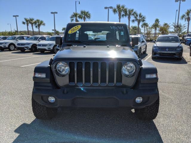 used 2022 Jeep Wrangler Unlimited car, priced at $29,881