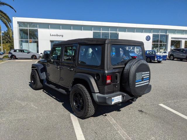 used 2022 Jeep Wrangler Unlimited car, priced at $29,881