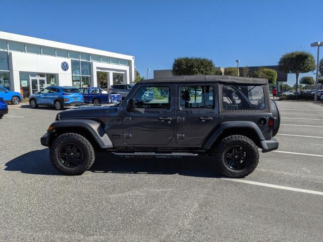 used 2022 Jeep Wrangler Unlimited car, priced at $29,881