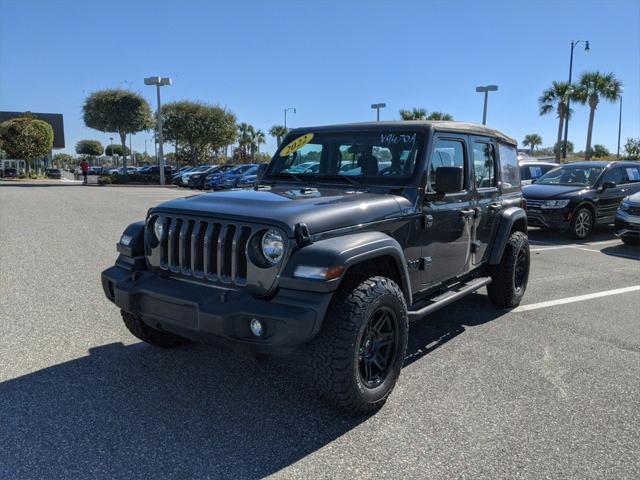 used 2022 Jeep Wrangler Unlimited car, priced at $29,881