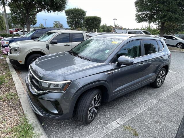used 2022 Volkswagen Taos car, priced at $18,300