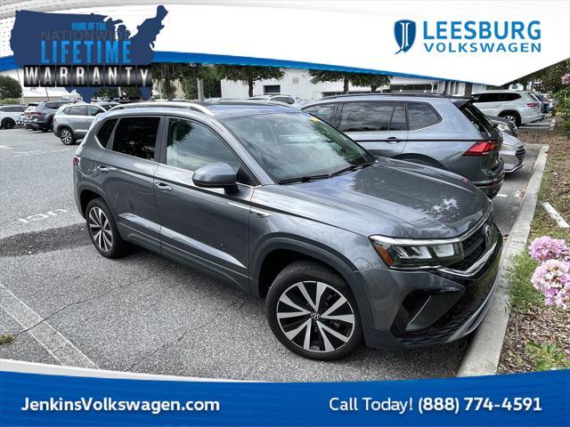 used 2022 Volkswagen Taos car, priced at $18,300