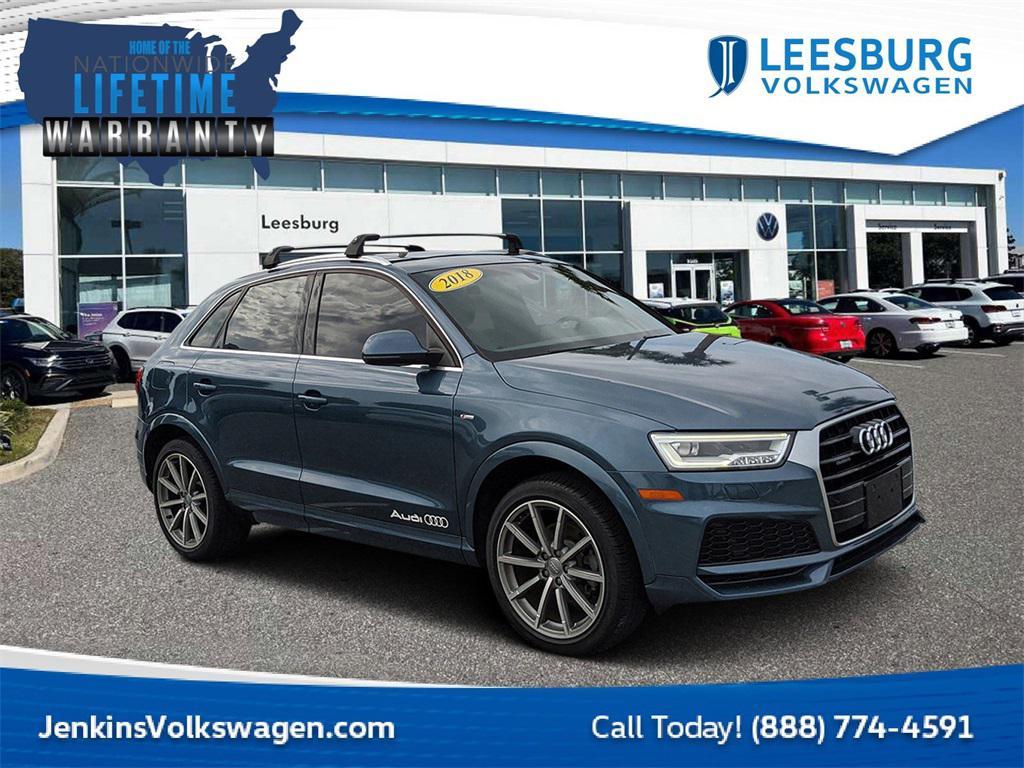 used 2018 Audi Q3 car, priced at $15,477