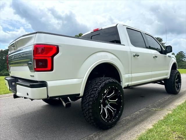 used 2018 Ford F-150 car, priced at $46,500
