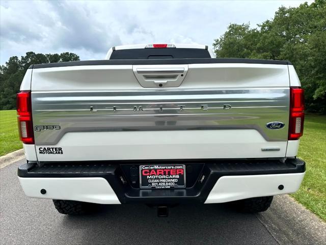 used 2018 Ford F-150 car, priced at $46,500