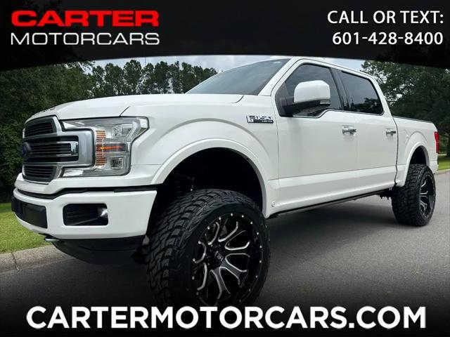 used 2018 Ford F-150 car, priced at $46,500