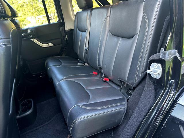 used 2017 Jeep Wrangler Unlimited car, priced at $31,900