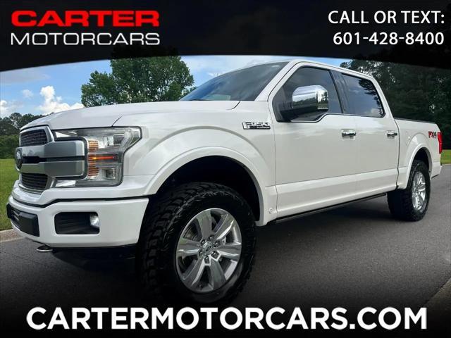 used 2018 Ford F-150 car, priced at $39,900