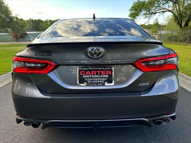 used 2021 Toyota Camry car, priced at $27,700