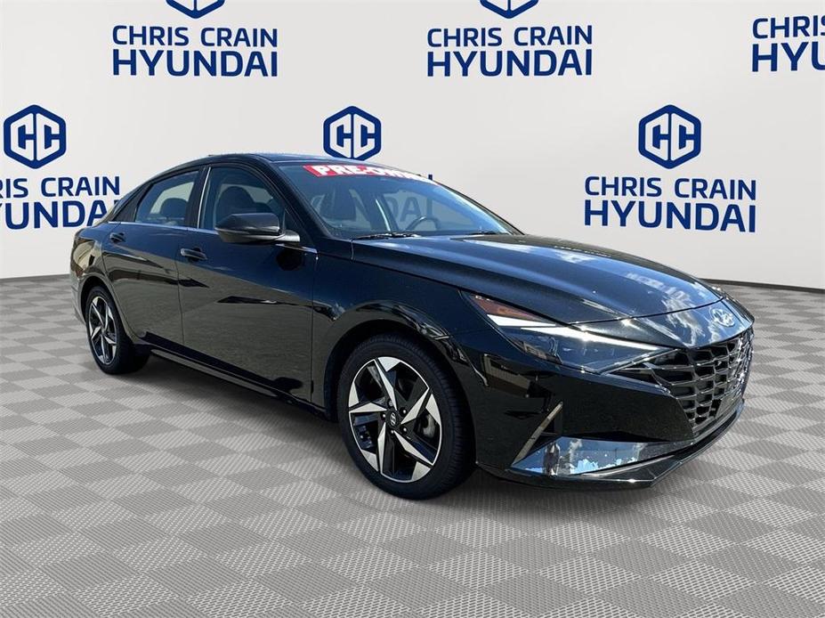 used 2022 Hyundai Elantra HEV car, priced at $23,000