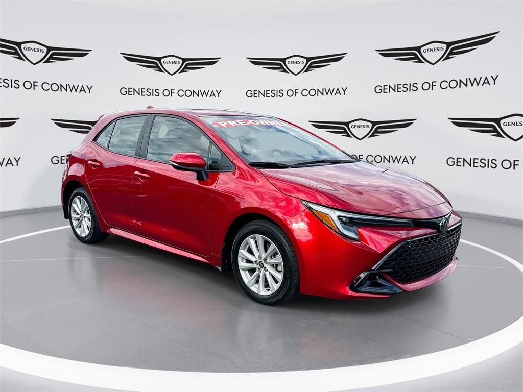 used 2024 Toyota Corolla Hatchback car, priced at $24,584