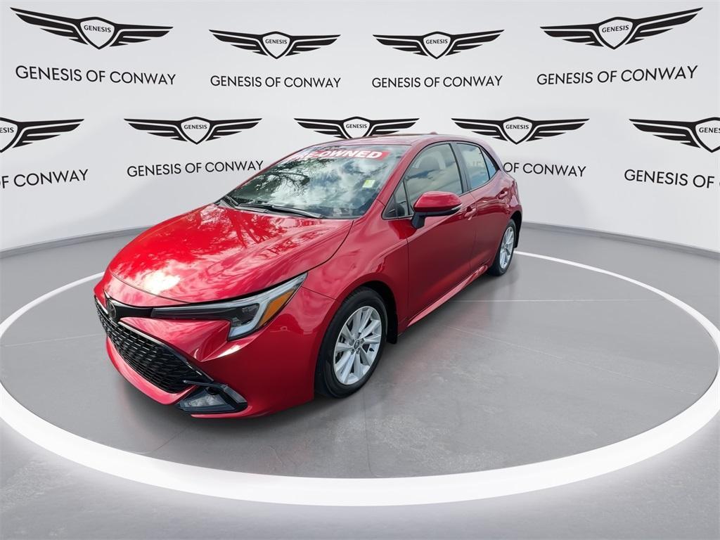 used 2024 Toyota Corolla Hatchback car, priced at $23,538