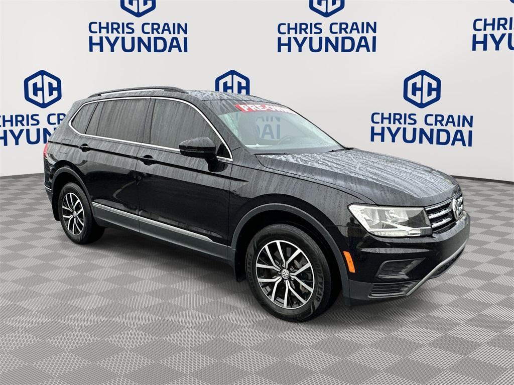 used 2021 Volkswagen Tiguan car, priced at $18,088