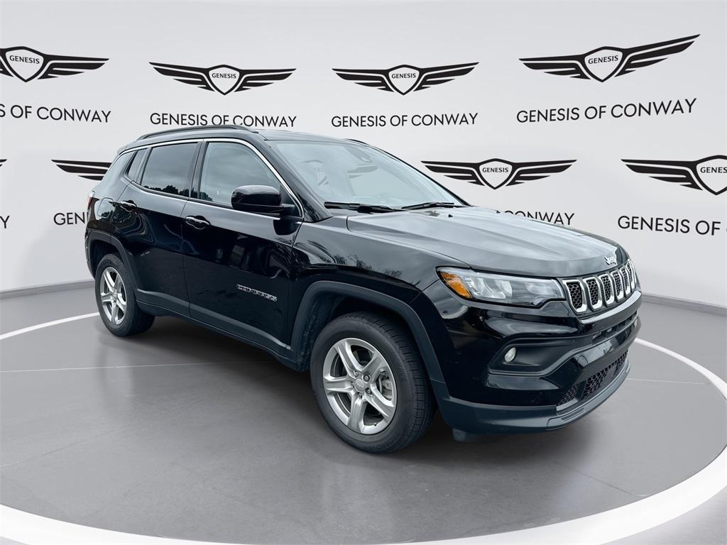 used 2024 Jeep Compass car, priced at $23,996