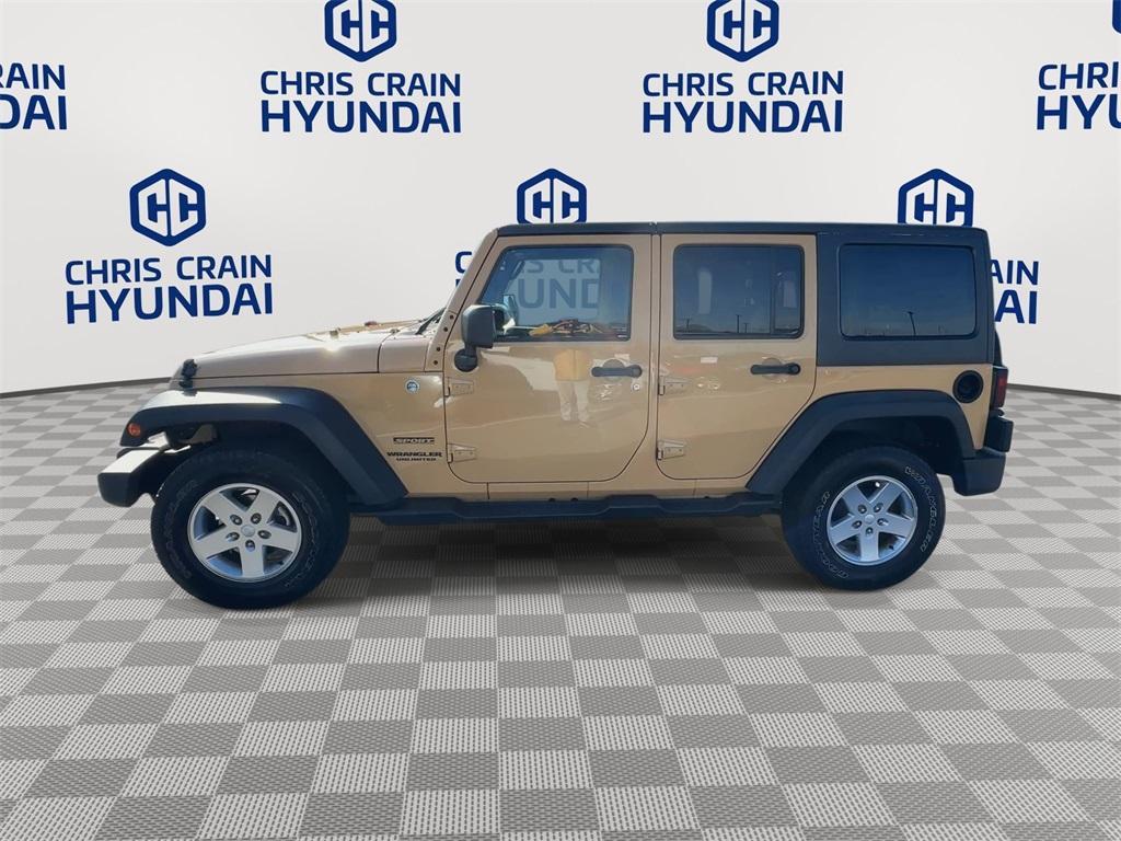 used 2014 Jeep Wrangler Unlimited car, priced at $15,714