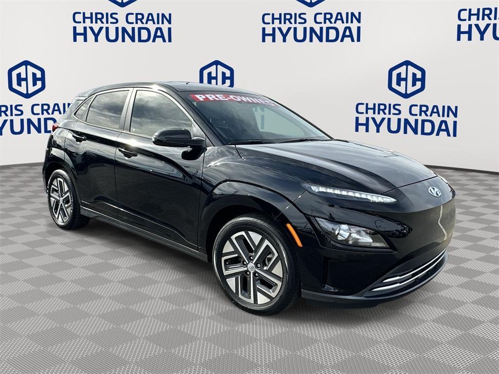 used 2023 Hyundai Kona EV car, priced at $21,999