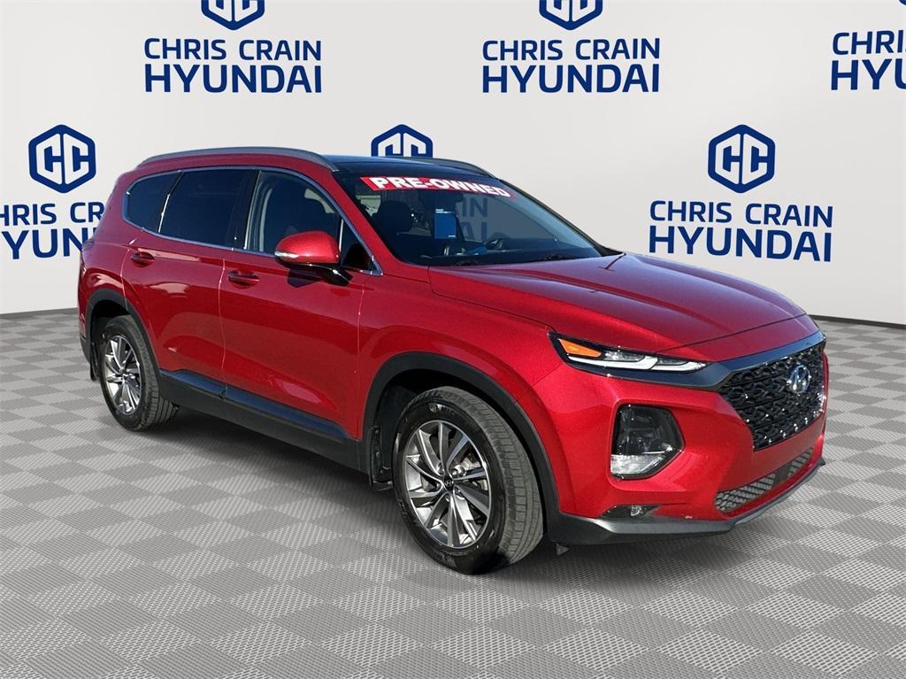 used 2020 Hyundai Santa Fe car, priced at $20,669