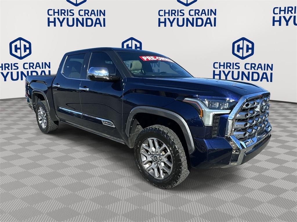 used 2022 Toyota Tundra car, priced at $43,147