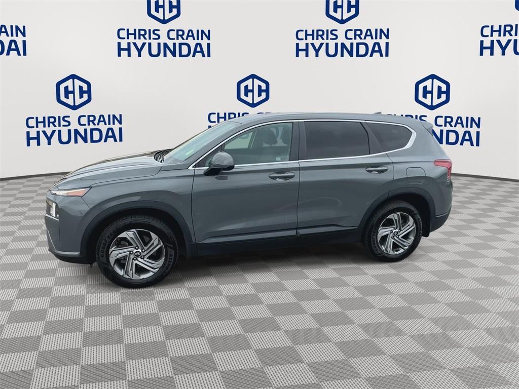 used 2021 Hyundai Santa Fe car, priced at $21,200