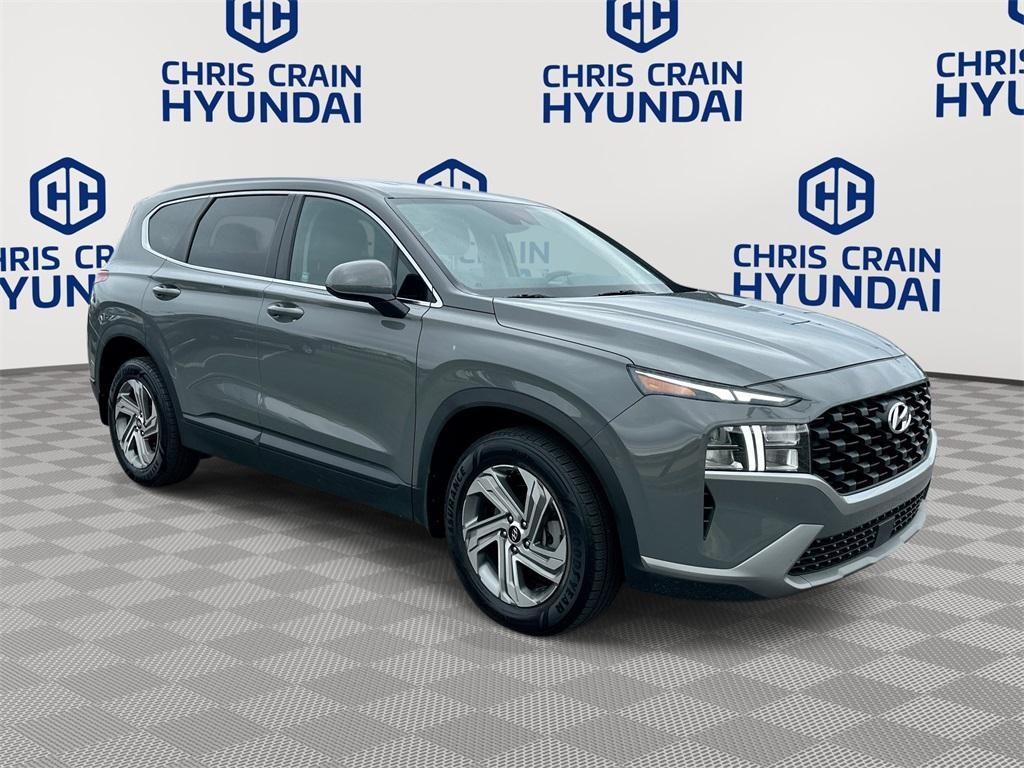 used 2021 Hyundai Santa Fe car, priced at $21,200