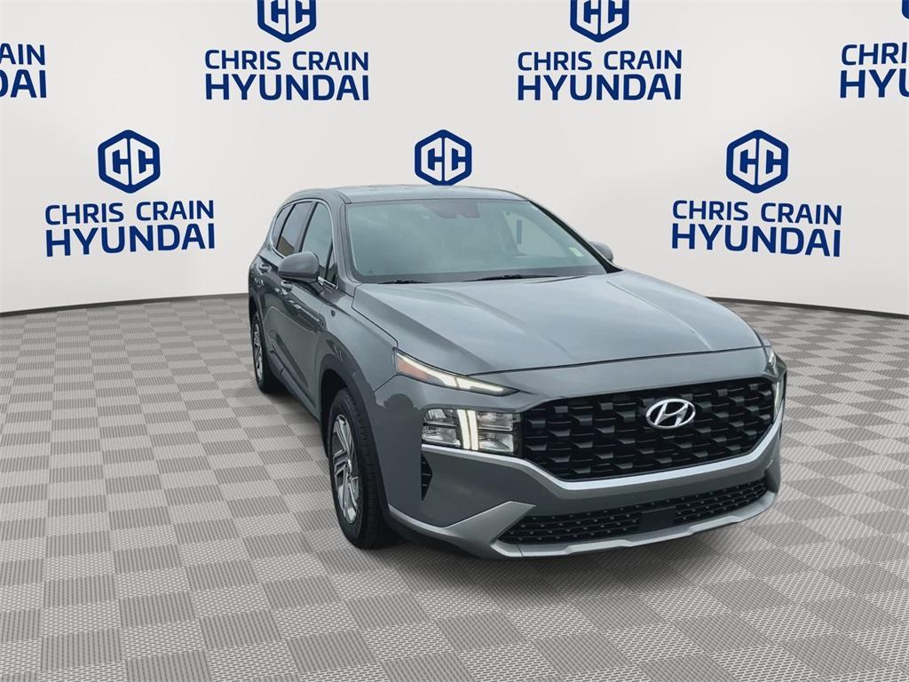 used 2021 Hyundai Santa Fe car, priced at $21,200