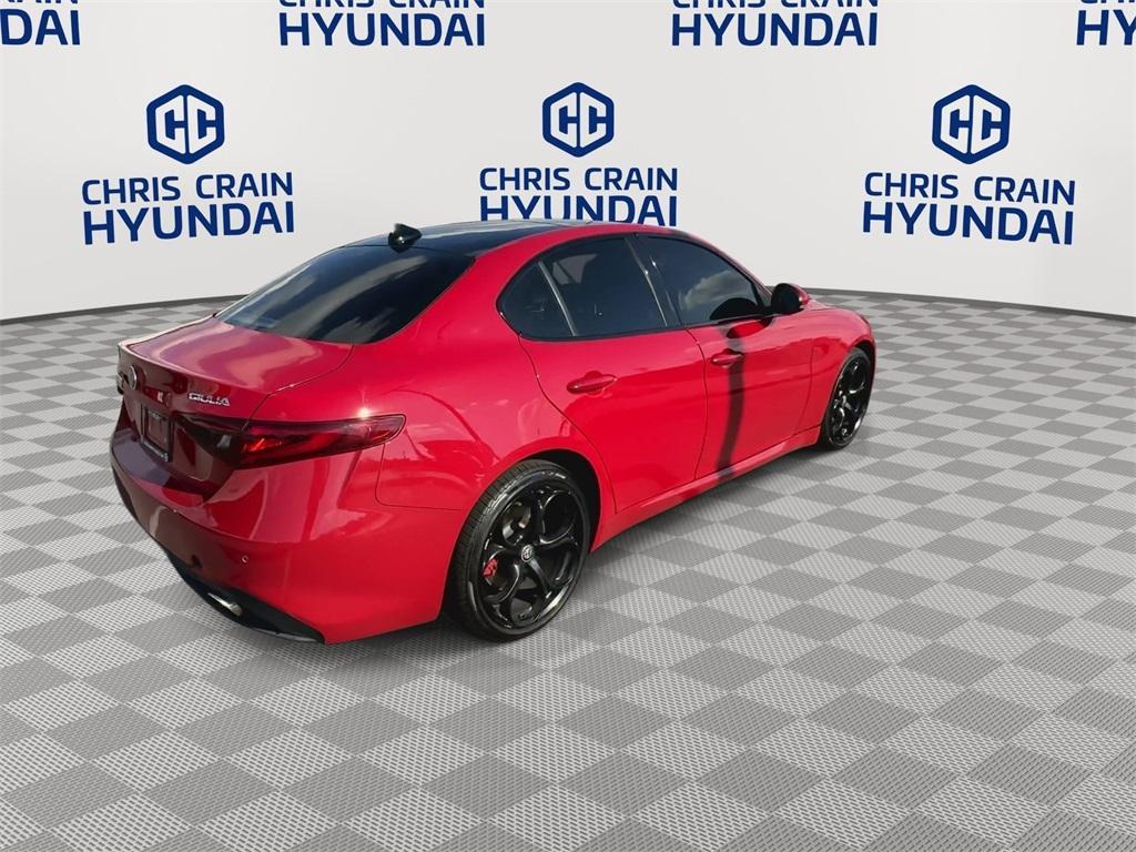 used 2018 Alfa Romeo Giulia car, priced at $21,171