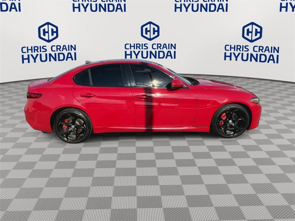 used 2018 Alfa Romeo Giulia car, priced at $21,171