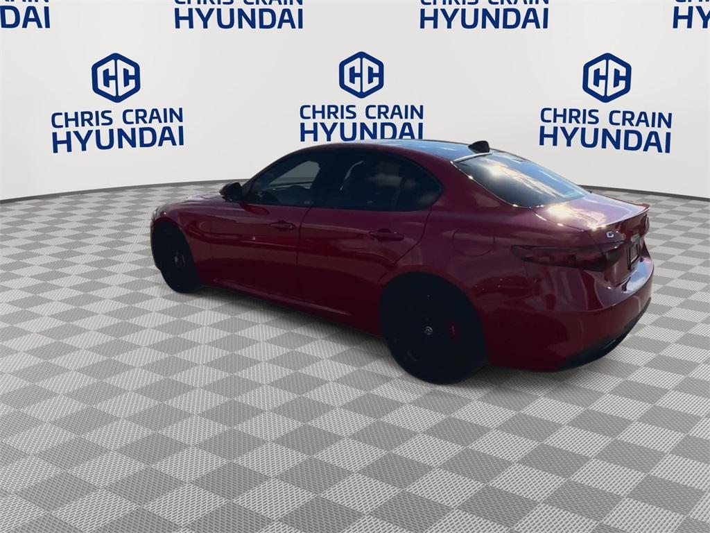 used 2018 Alfa Romeo Giulia car, priced at $21,171