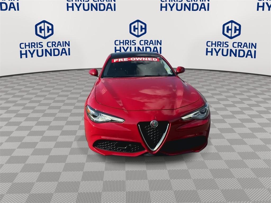 used 2018 Alfa Romeo Giulia car, priced at $21,171