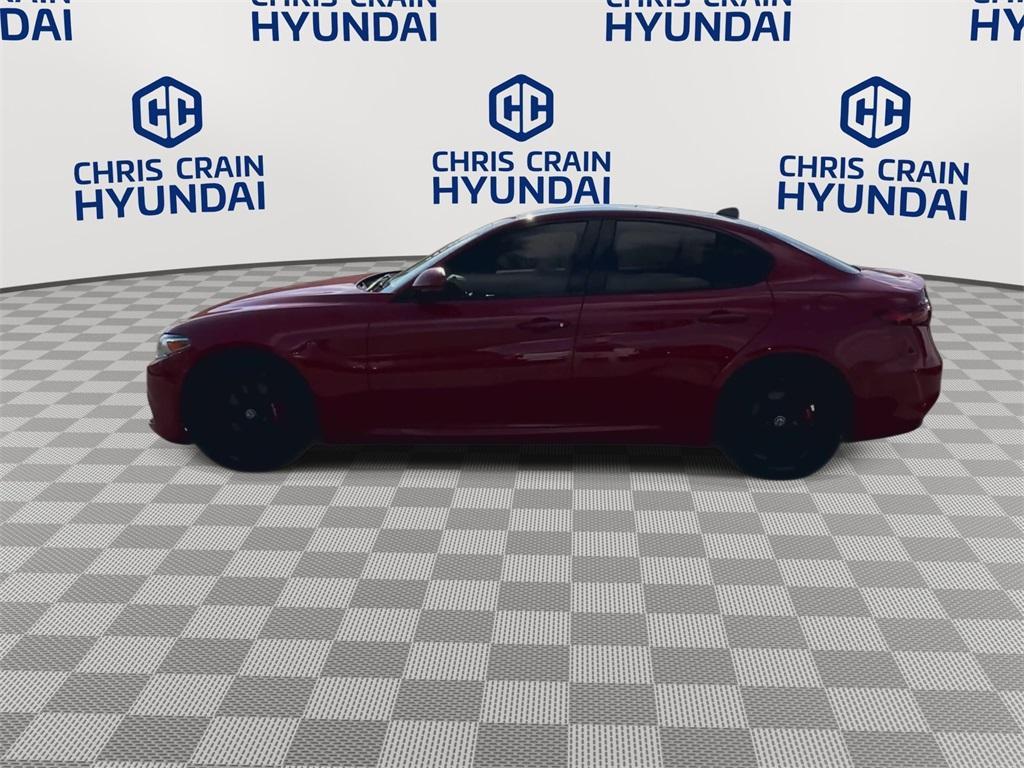 used 2018 Alfa Romeo Giulia car, priced at $21,171